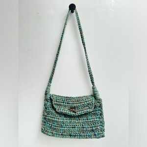 handmade boho style crochet bag
